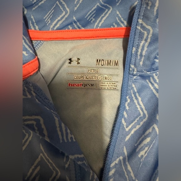 Under Armour Blue and Red HeatGear Jacket - Picture 2 of 2
